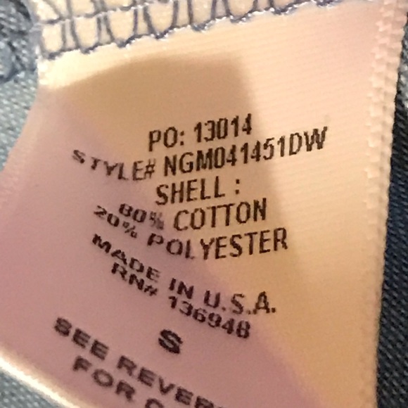 Nasty Gal Denim Small NWT Babydoll Dress - Picture 8 of 8